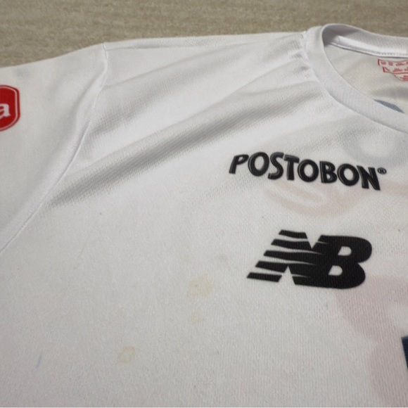 NWT NEW BALANCE 2018 ATLETICO JUNIOR DE BARRANQUILLA JERSEY COLOMBIA 2XL - Picture 4 of 10